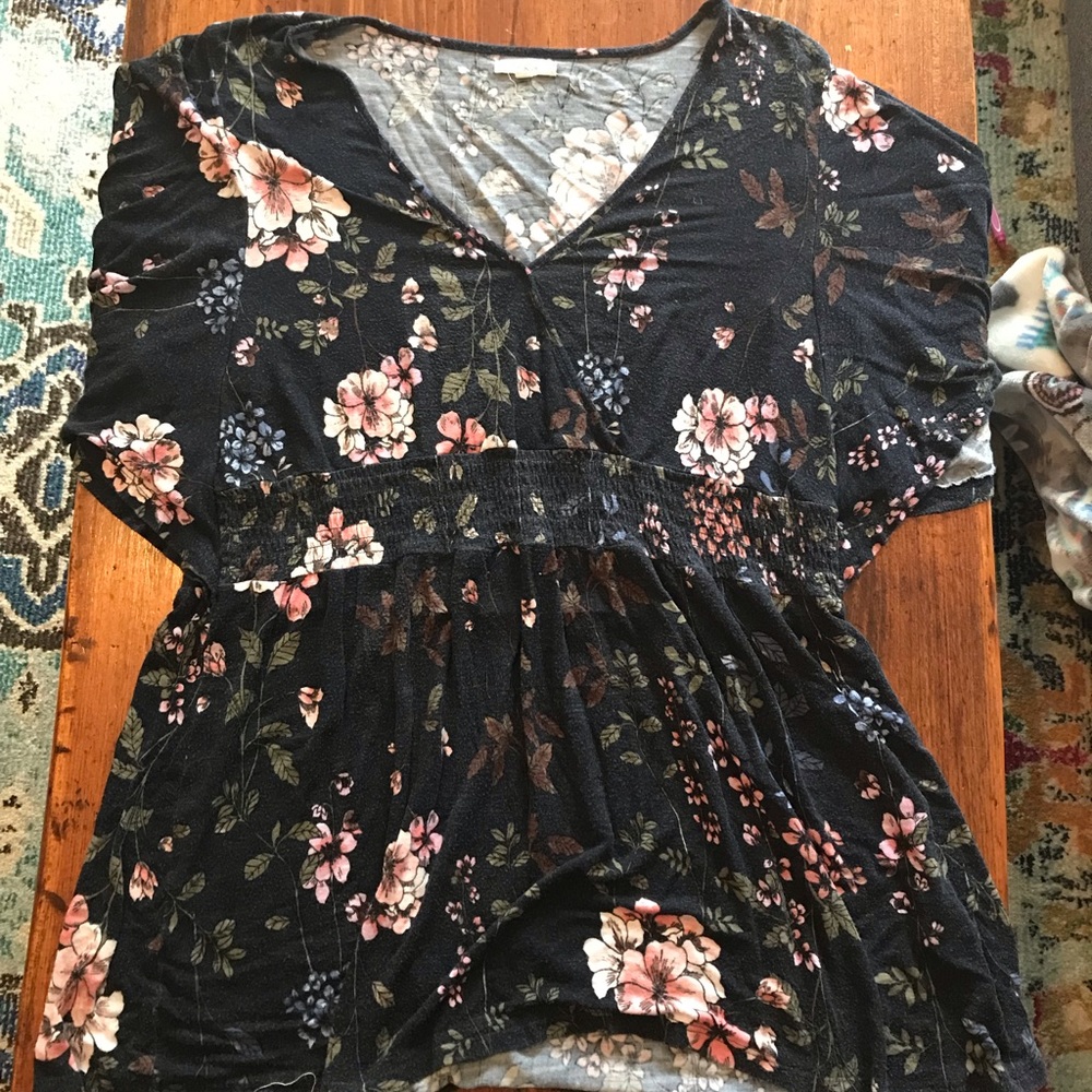 Floral Kimono Style Top